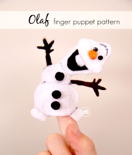 craft-frozen-olaf-finger-puppet