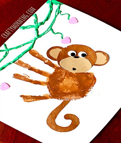 craft-handprint-monkey